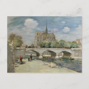 Notre Dame de Paris, c.1900 Postcard
