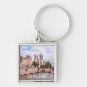 Notre Dame de Paris France Catholic cathedral Key Ring