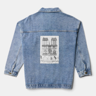 Notre Dame de Paris - Paris, France Denim Jacket