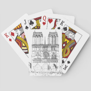Notre Dame de Paris - Paris, France Playing Cards