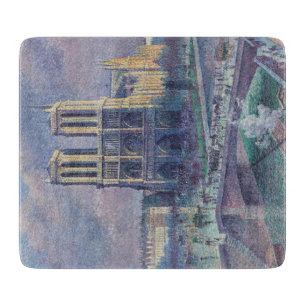 Notre-Dame de Paris (Parisian Cathedral, France) Cutting Board