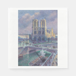 Notre-Dame de Paris (Parisian Cathedral, France) Napkin