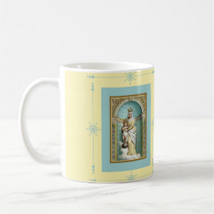 Notre Dame des Victoire w/Jesus Coffee/Te Coffee Mug