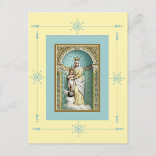 Notre Dame des Victoire with Jesus Postcard