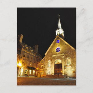 Notre Dame des Victoires Church Quebec Postcard