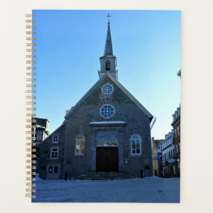 Notre Dame des Victoires, Old Quebec City, Canada Planner