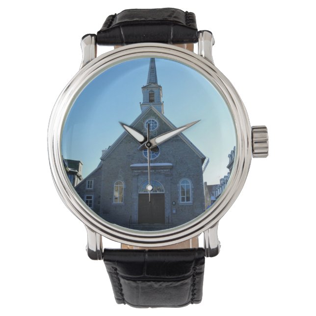 Notre Dame des Victoires, Old Quebec City, Canada Watch (Front)