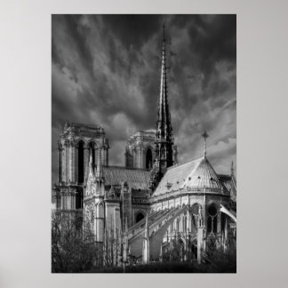 Notre-Dame from Paris Poster