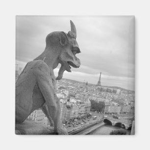 Notre Dame Gargoyle Magnet