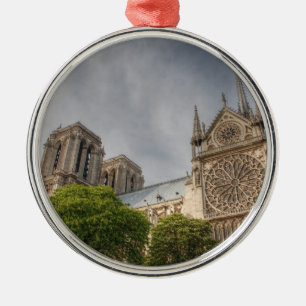 Notre Dame Metal Tree Decoration