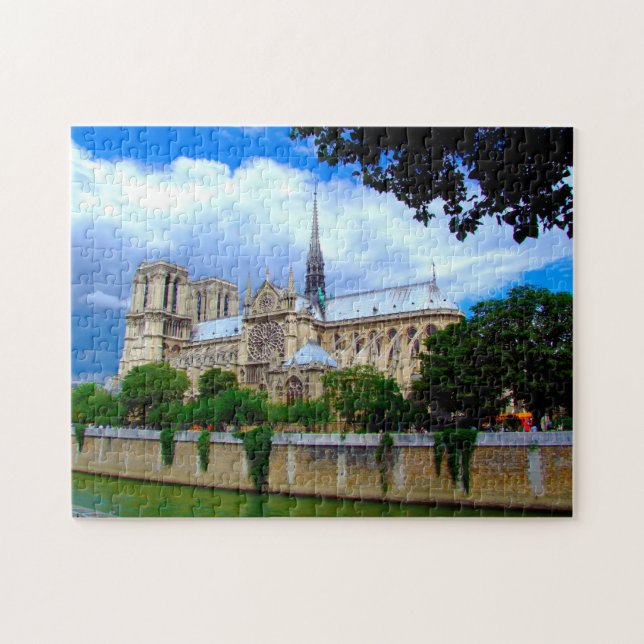 Notre Dame Paris. Jigsaw Puzzle (Horizontal)