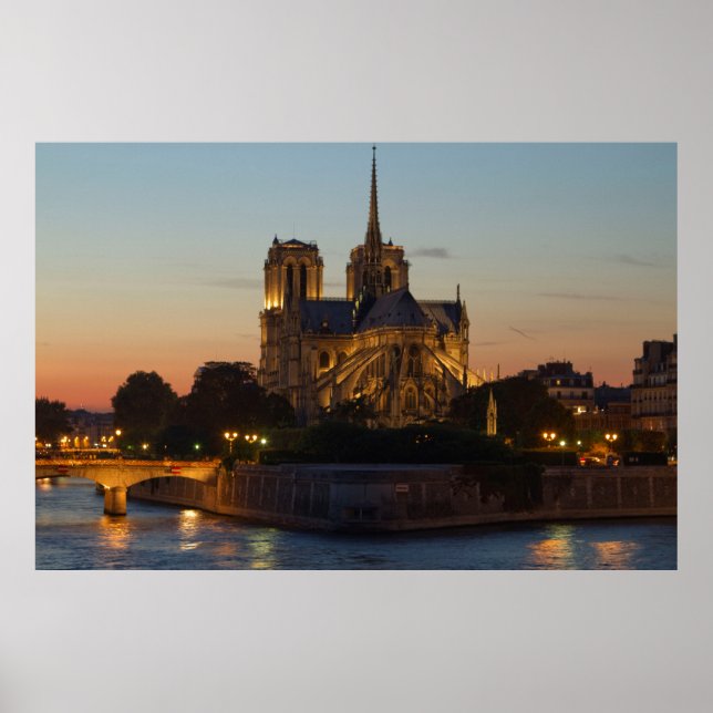 Notre Dame Paris Poster (Front)