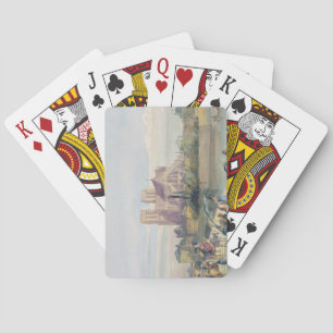 Notre Dame, Paris (w/c on paper) Playing Cards