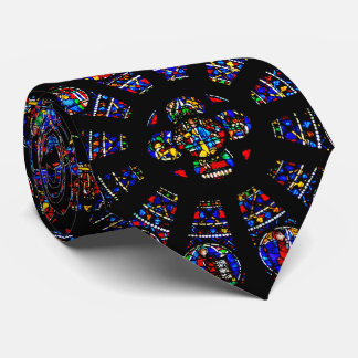 Notre Dame South Rose Window Tie