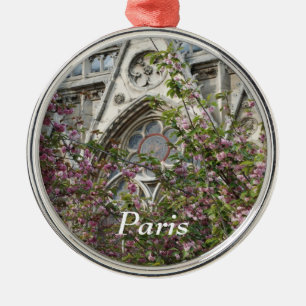 Notre Dame spring Metal Ornament