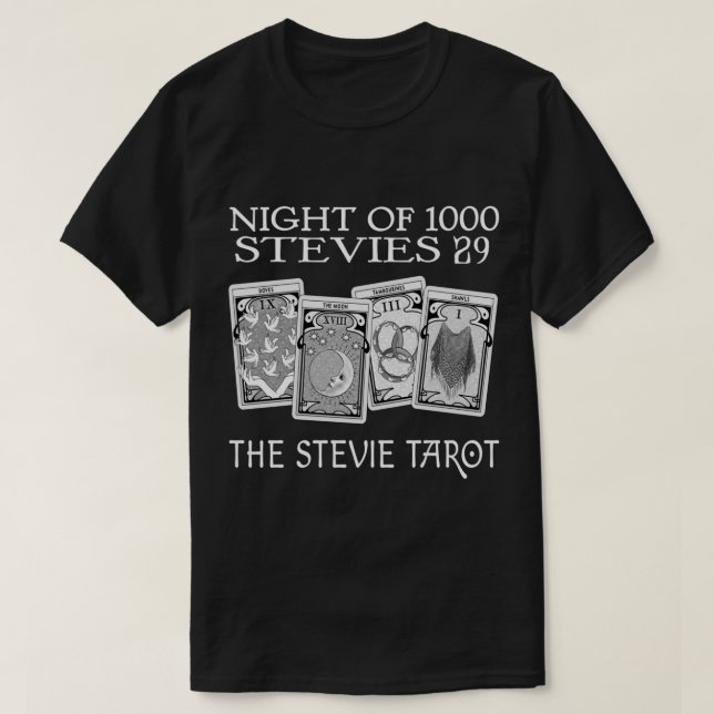 NOTS 29 Sorceress The Stevie Tarot Darkwear Fitted T-Shirt (Design Front)