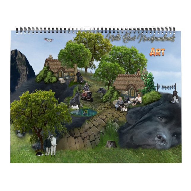 Notta Bear Digital Art Calendar (Cover)