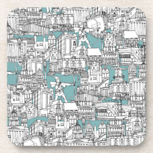 NOTTINGHAM BLUE COASTER