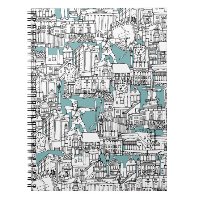 NOTTINGHAM BLUE NOTEBOOK (Front)