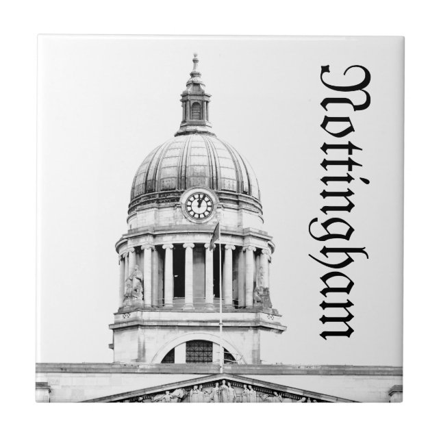 Nottingham Ceramic Tile (Front)