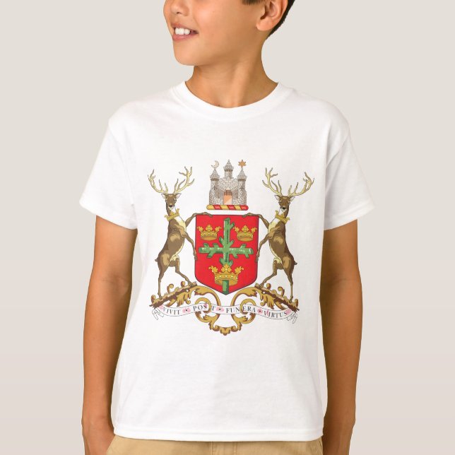 Nottingham Coat of Arms T-Shirt (Front)