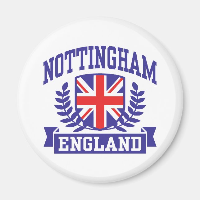 Nottingham England Magnet (Front)