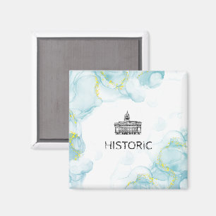 Nottingham Tone Watercolor  Magnet