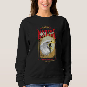 Nottoway Native American Eagle Spirit Vintage Hono Sweatshirt