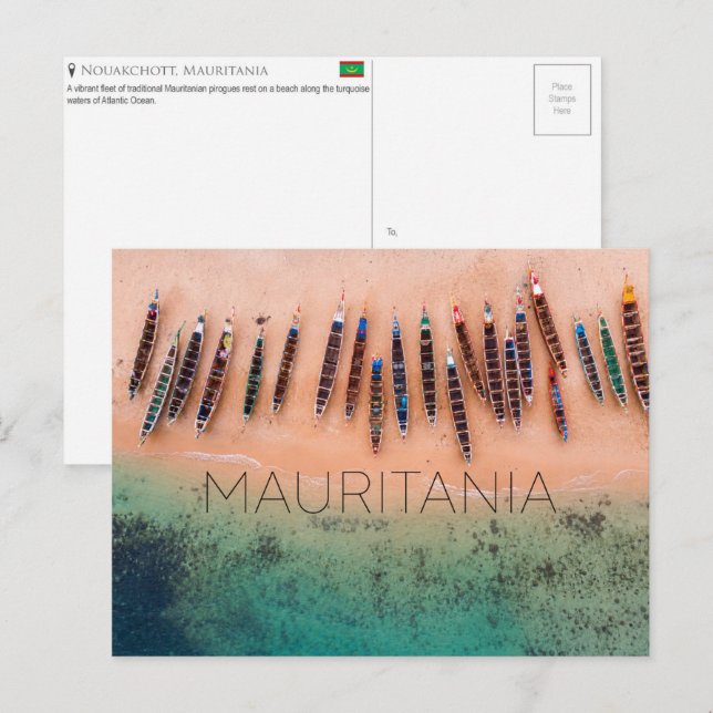 Nouakchott, Mauritania Travel Postcard (Front/Back)