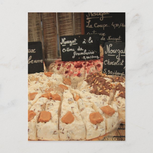 Nougat from Provence Postcard (Front)