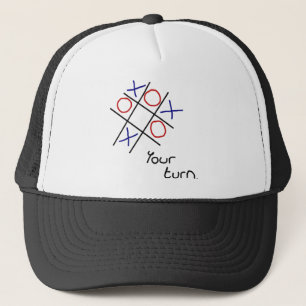 Noughts & Crosses (Tic-tac-toe) Trucker Hat