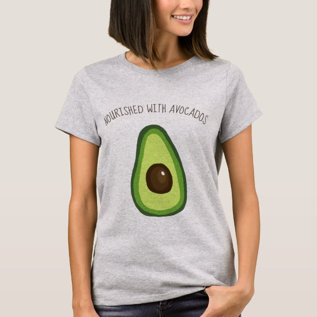Nourished avocados T-Shirt (Front)
