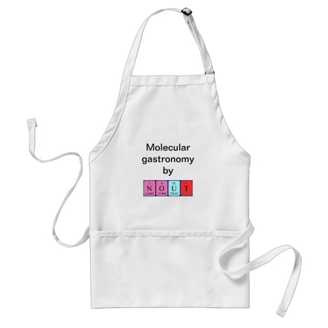 Nout periodic table name apron (Front)