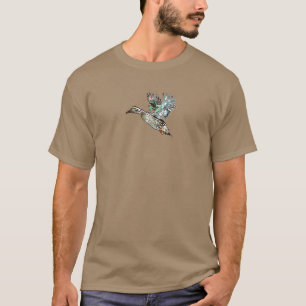 Nouveau Art Mallard Duck T-Shirt