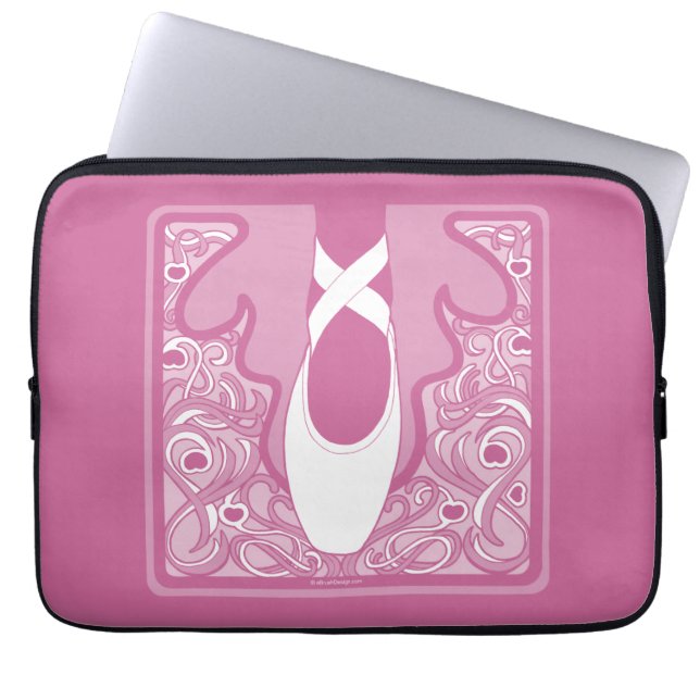 Nouveau Ballet Laptop Sleeve (Front)