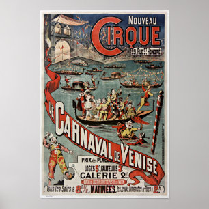 Nouveau Cirque: French Carnival Poster