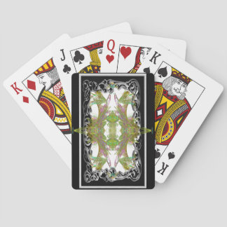 nouveau leaf quad 1 playing cards