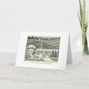 Nouveau Medoc Vineyard and Wine Cellars Card