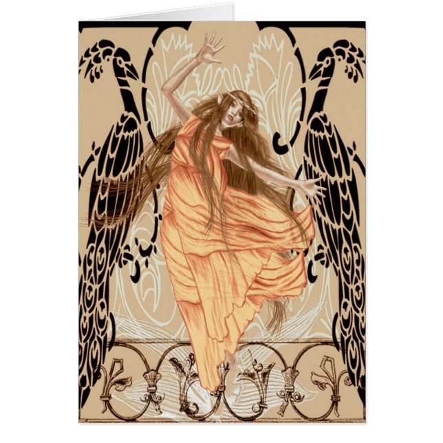 Nouveau Style Card (Front)