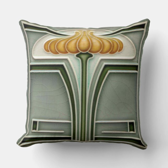Nouveau Tile N° 1 Cushion (Front)