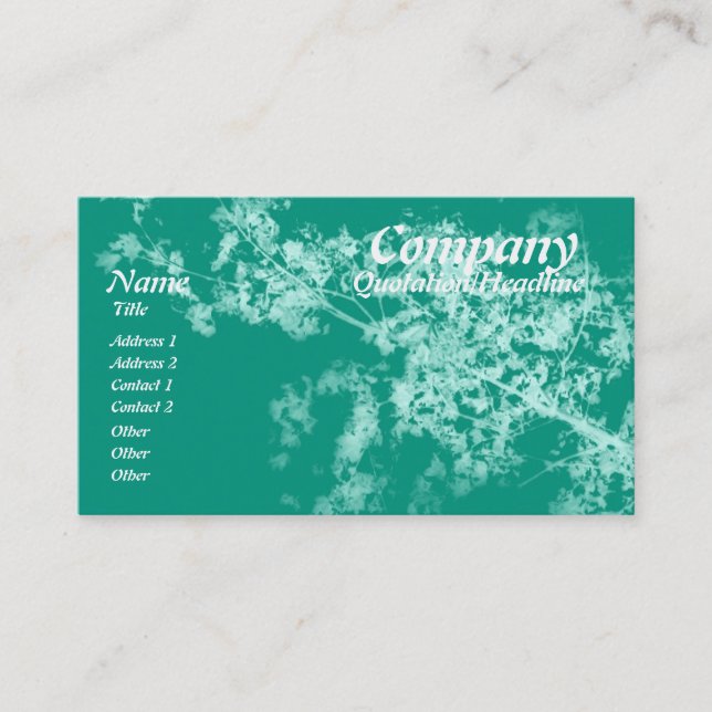 Nouveau You Business Card (Front)