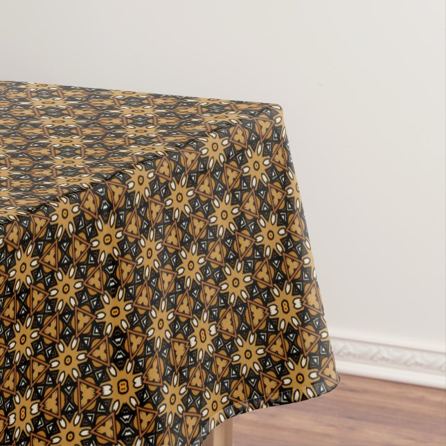 Nouveaux Uhuru Design Tablecloth (In Situ)