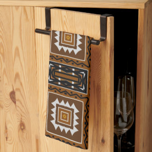 Nouveaux Uhuru Ethnic Pattern Kitchen Towel