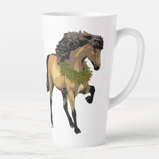 Nouvelle Christmas Latte Mug (Right)