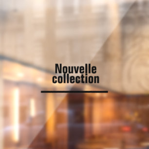 Nouvelle collection mode sticker autocollant
