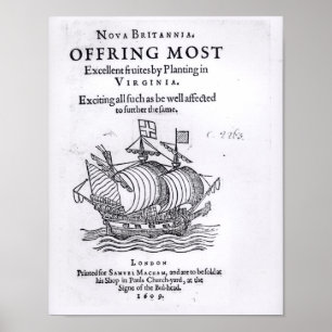 Nova Britannia. Offring Most Excellent Fruites Poster