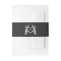 NOVA Halloween Skeleton Heart Hands Wedding