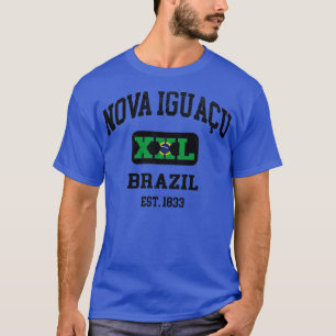 Nova Iguacu Brazil XXL Athletic design T-Shirt