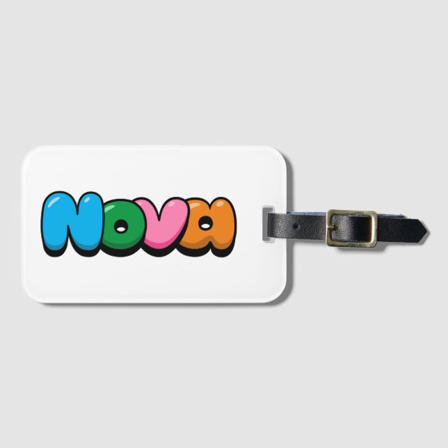Nova Luggage Tag (Front Horizontal)