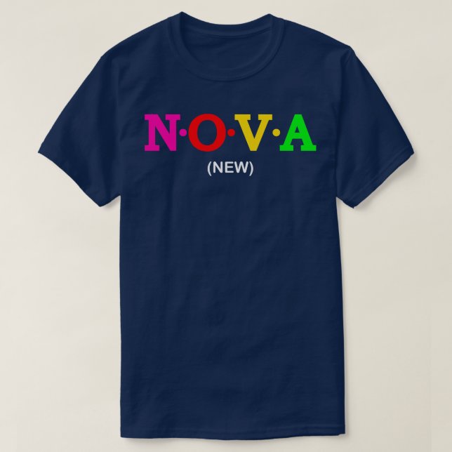 Nova New T-Shirt (Design Front)